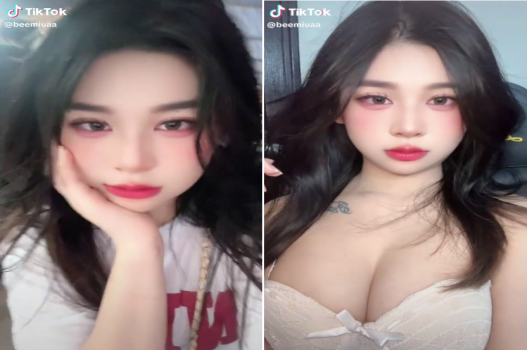 Gái đẹp bịt mặt nhưng lộ hình xăm khi chịch