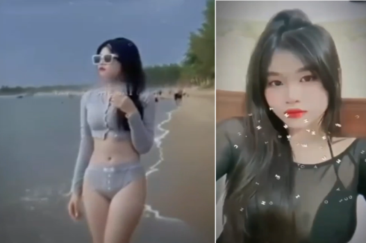 Sex VN Mỹ Duyên quan hệ nồng cháy trên biển cùng sếp